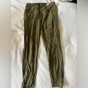 Olive rag & bone cargo jeans
